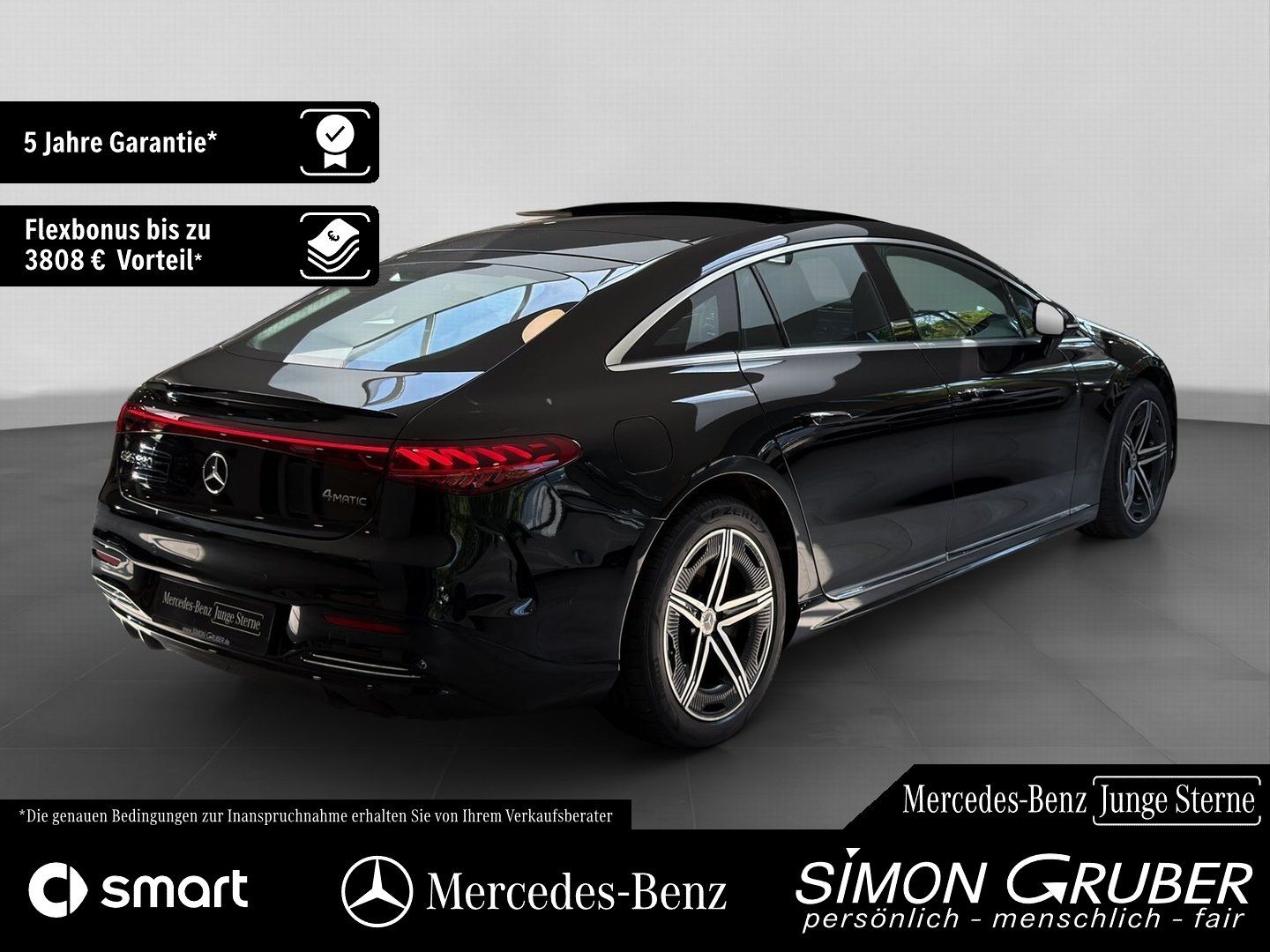 Fahrzeugabbildung Mercedes-Benz EQS 580 4M AMG Pano Hyper Sitzklima Massage