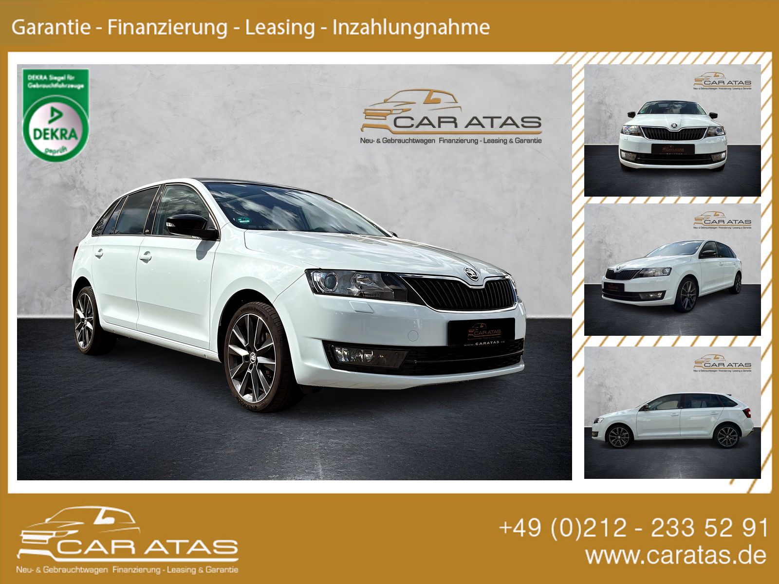 Fahrzeugabbildung SKODA Rapid 1.2i Edition NAVI PANORAMA XENON DAB PDC