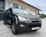 Isuzu D-Max, 5-Sitzer, Leder, Navi, AHK, orig 133Tkm - schwarze Isuzu D-Max