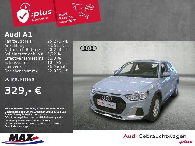 Audi A1 allstreet 30 TFSI VCP+ACC+EINPARKHILFE+DAB