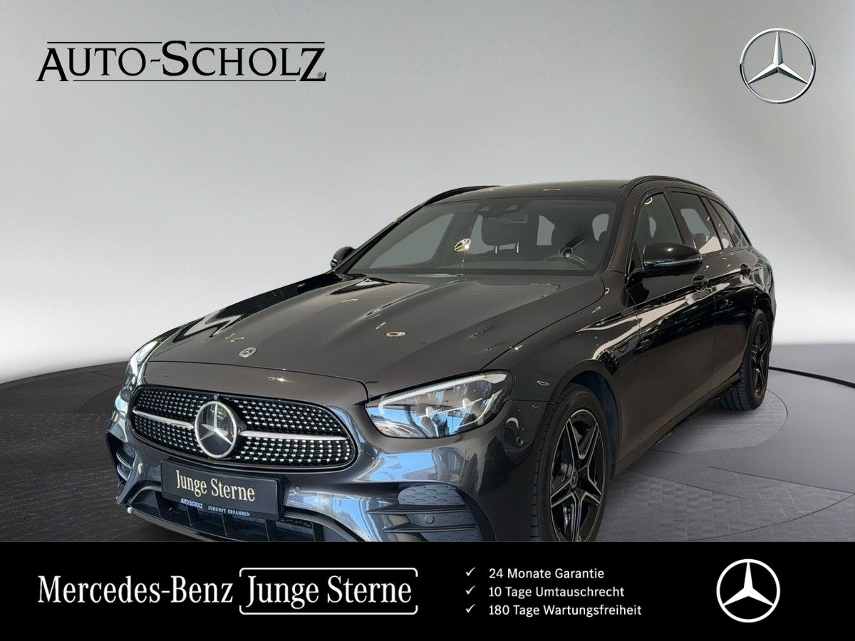 MERCEDES-BENZ E 400 d 4M T AMG+NIGHT+AHK+PANO+360°+DISTR PLUS+