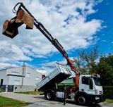 Iveco 18.250 E5 3-Seiten-Kipper Terex 12m Kran