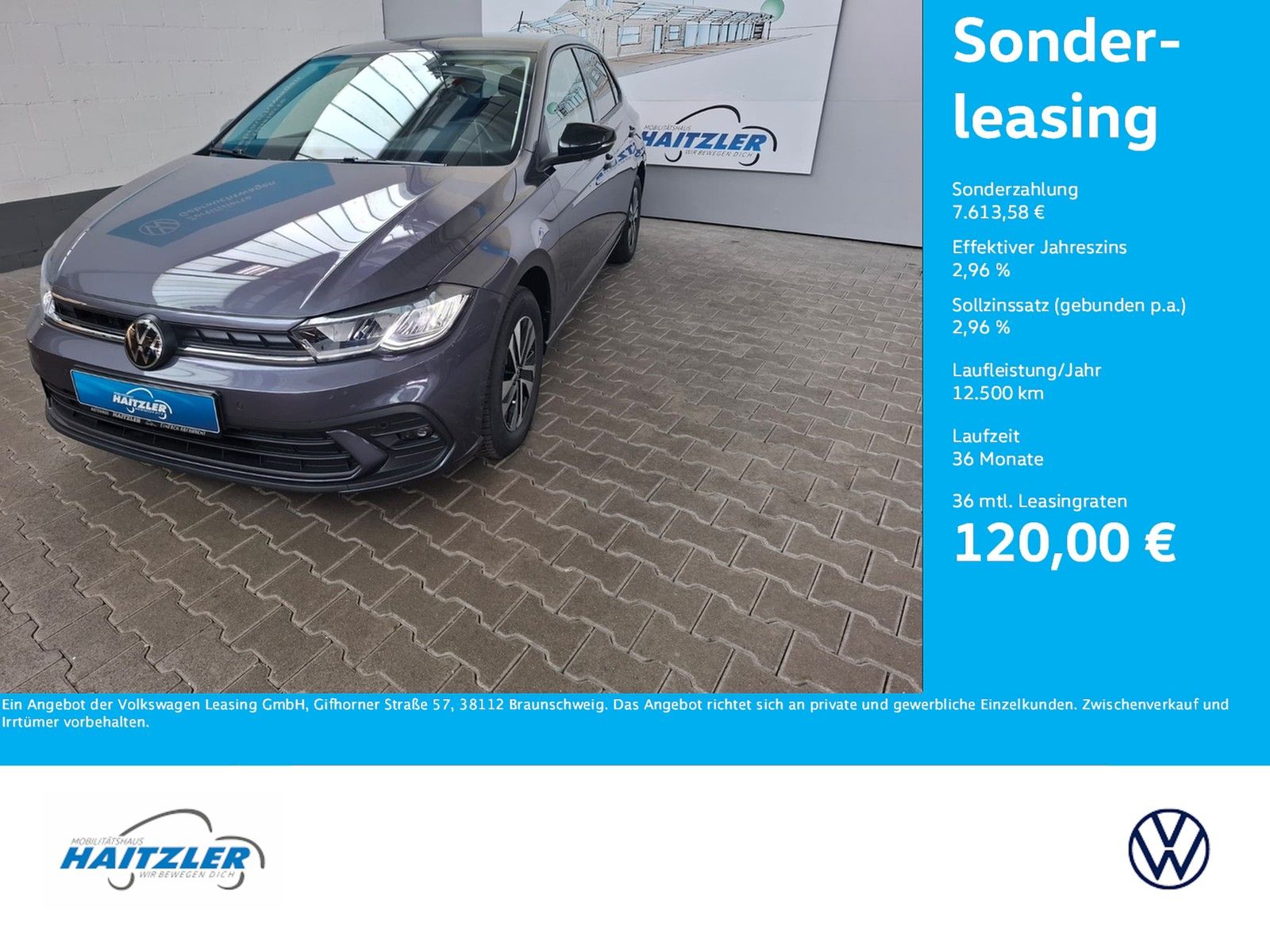 Fahrzeugabbildung Volkswagen Polo VI Energy 1.0 TSI DSG +LED +ACC+Travel Ass.