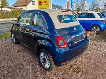 Fiat 500 Cabrio- 7" DAB Radio-Verdeck Elfenbein