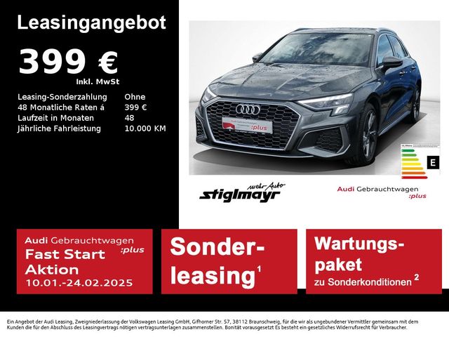 Audi A3 Sportback S-line 40 TFSIe ACC+AHK+LED+NAVI+VC