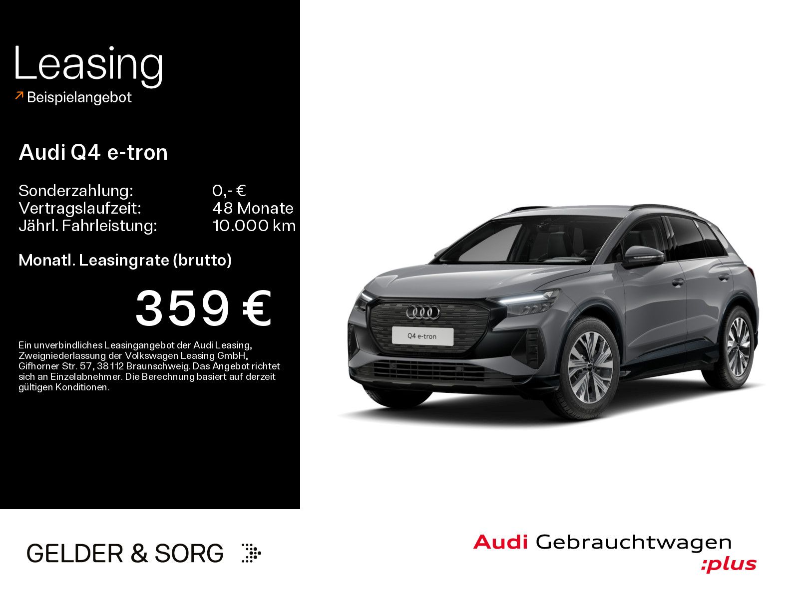 Audi Q4 40 e-tron 400Km/WLTP*AHK*LED*HuD*Navi*Sound