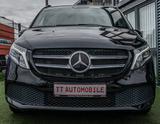 Mercedes-Benz V300d 4MATIC"EDITION"STANDH.|LED|KAM|AHK|SPUR| - Mercedes-Benz V 300: Schwarz, Standheizung