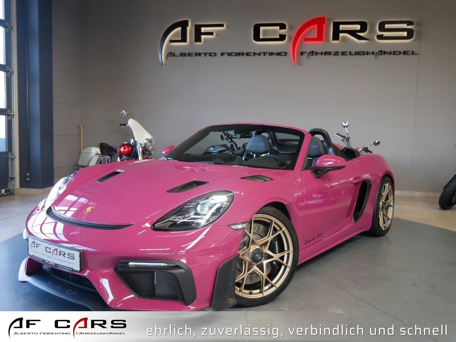 PORSCHE Boxster 718 Spyder RS Lift Chrono Bose 