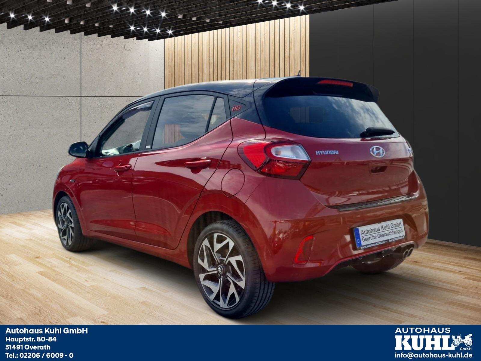 Hyundai i10 1.0 T-GDI N Line DL Navi+Cam+Klima+JBL Sound