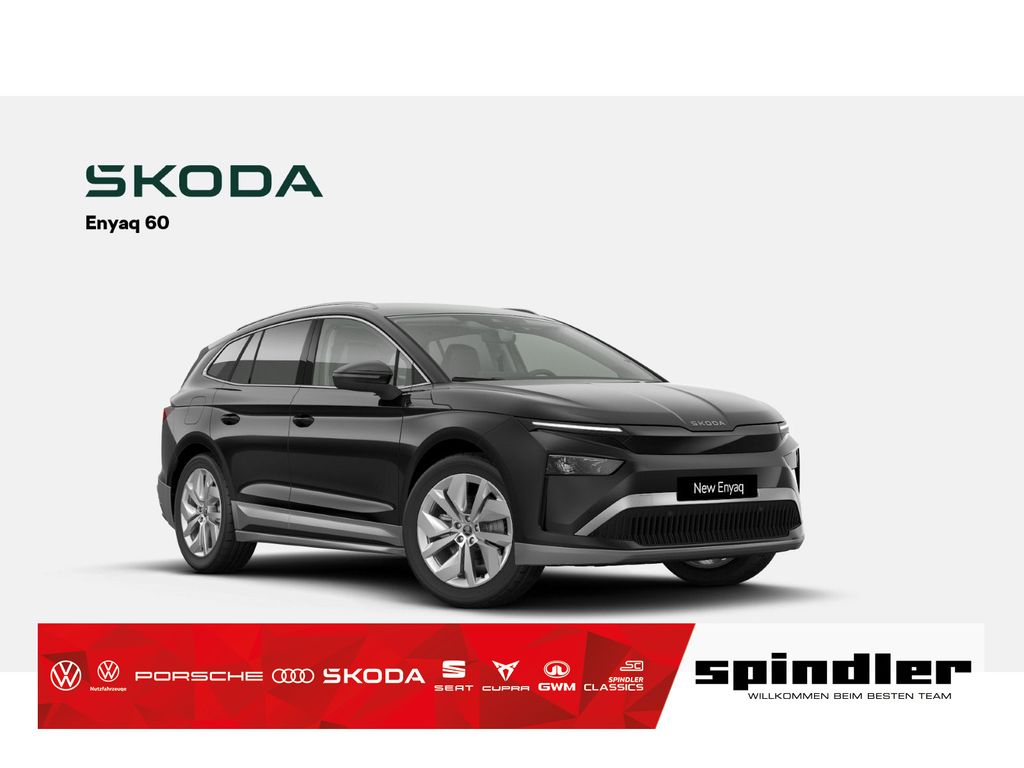 Skoda Enyaq 60 63 kWh Batterie Elektromotor