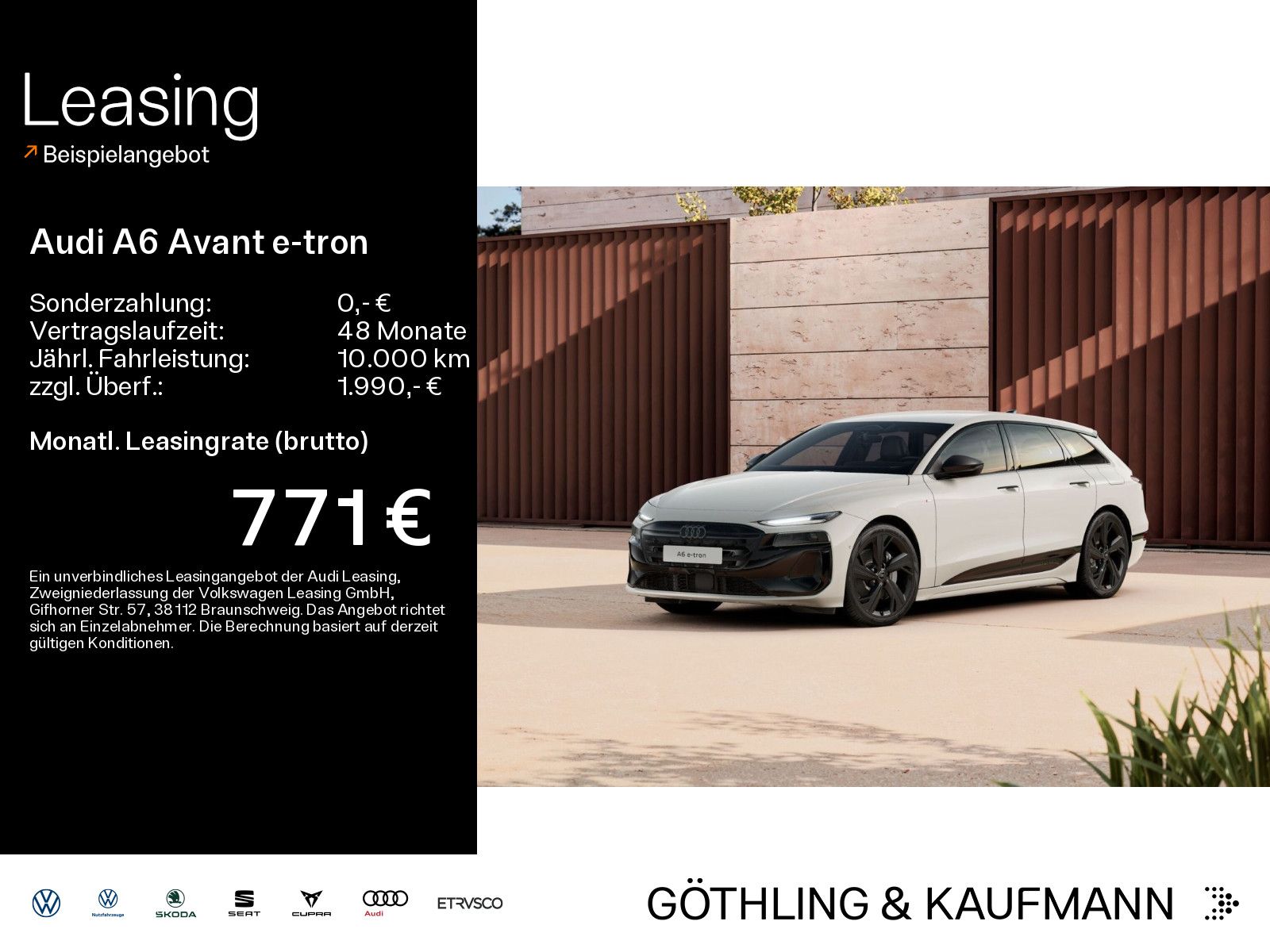 Audi A6 Avant e-tron quattro 315 kW*HUD*B&O*TechPlus*