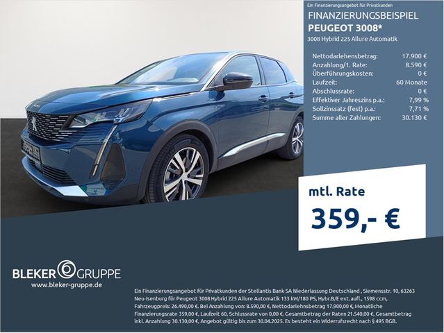 Peugeot 3008 Hybrid 225 Allure Automatik