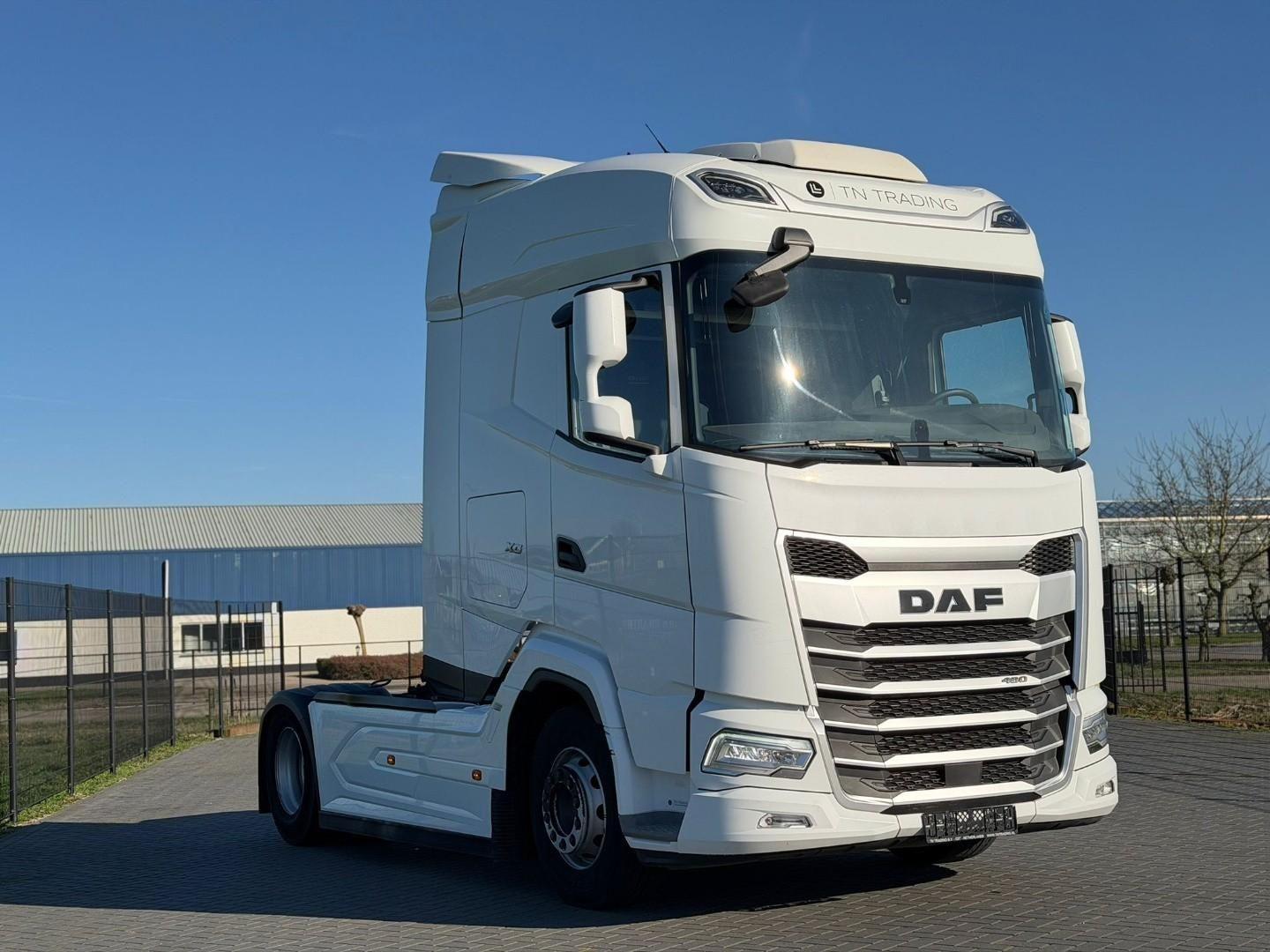 DAF XG 480 FULL SPOILER. PARK COOLER, 2 TANKS, STEEL