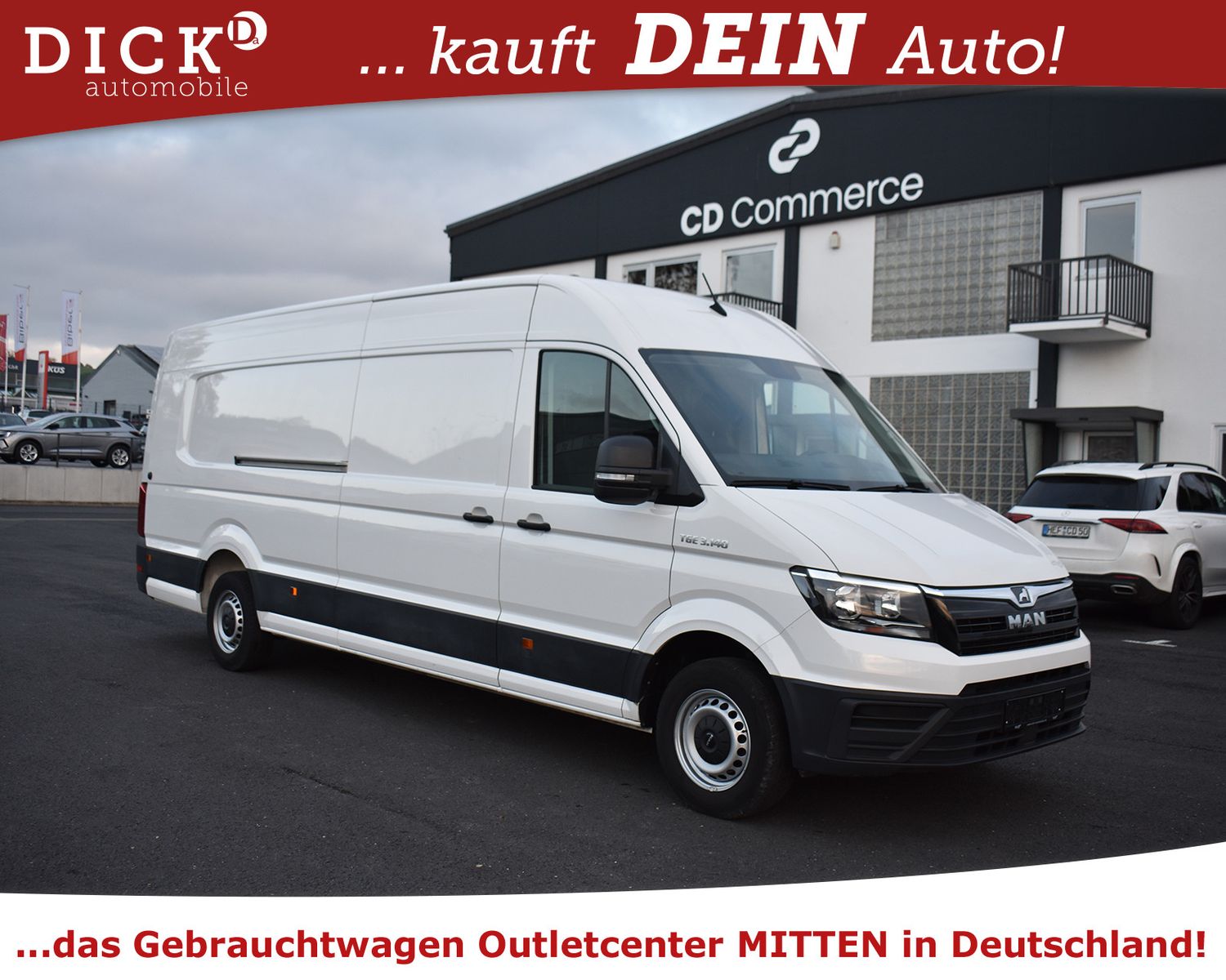 MAN TGE 3.140 L3H3 LANG >KAMERA+NAVI+APPLE+DAB+1Hand - Image 2
