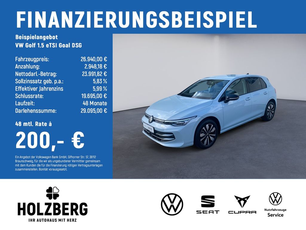 Golf 1.5 eTSI Goal DSG AHK+RFK+LED