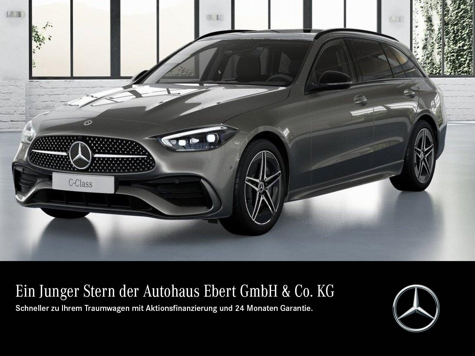 Mercedes-Benz C200T AMG Pano DISTR Memo AHK Standh Burme Night