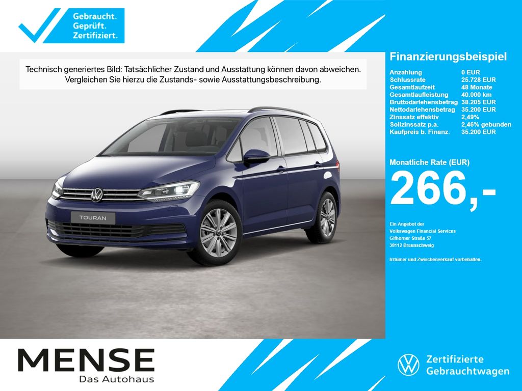 Touran 2.0 TDI DSG Comfortline Pano|SD|Standhzg