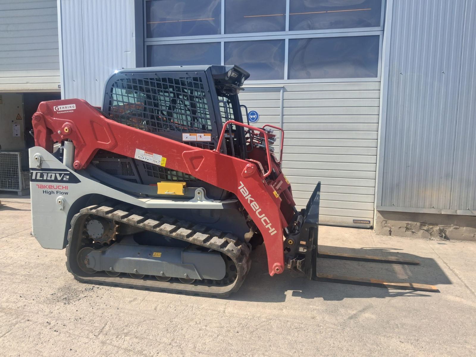 Takeuchi Deltalader TL10 V2 incl Schaufel und Gabel