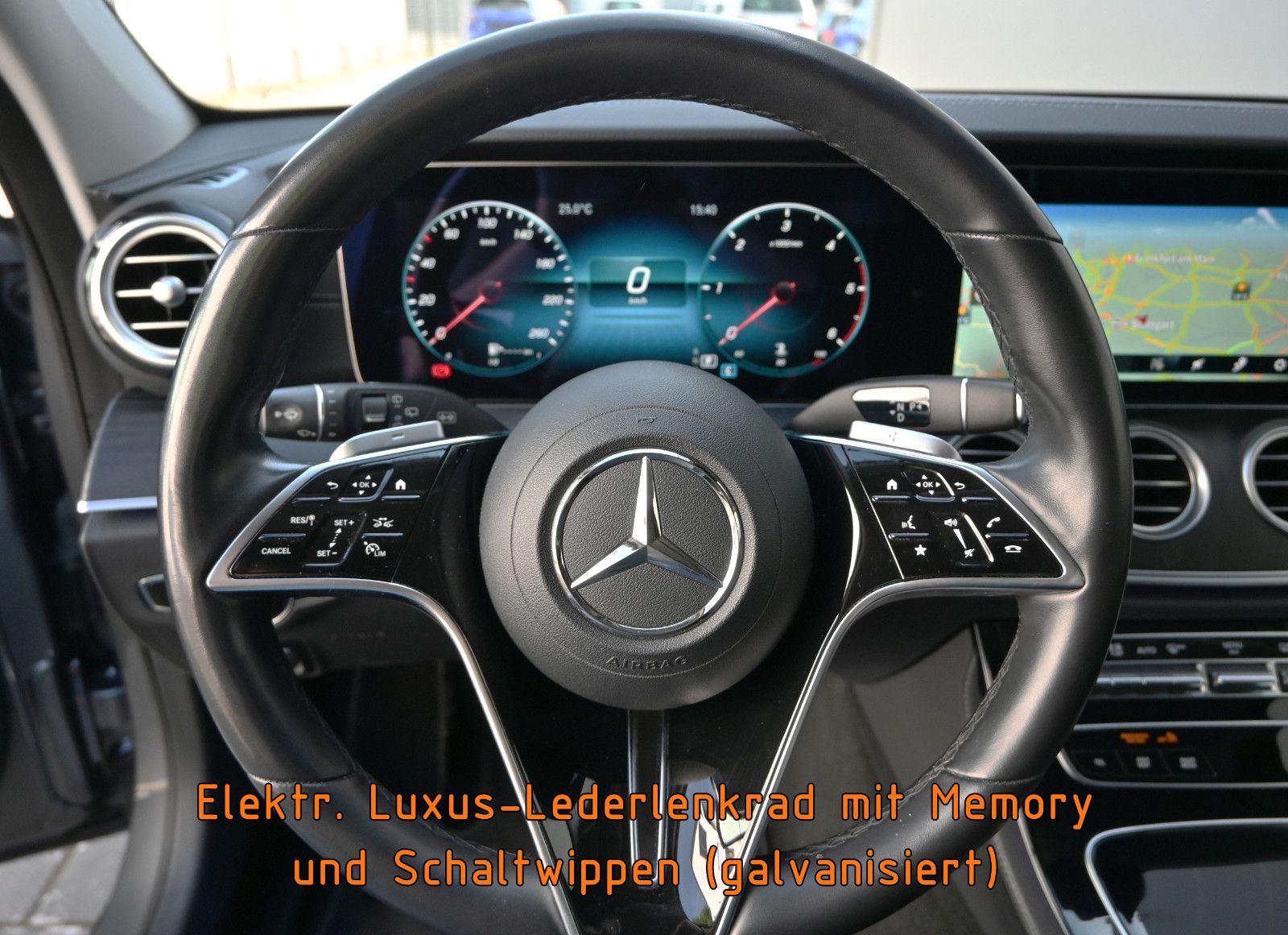 Fahrzeugabbildung Mercedes-Benz E 400 d 4M. T °ACC°AHK°AIRMATIC°MEMO°STHZG°360°