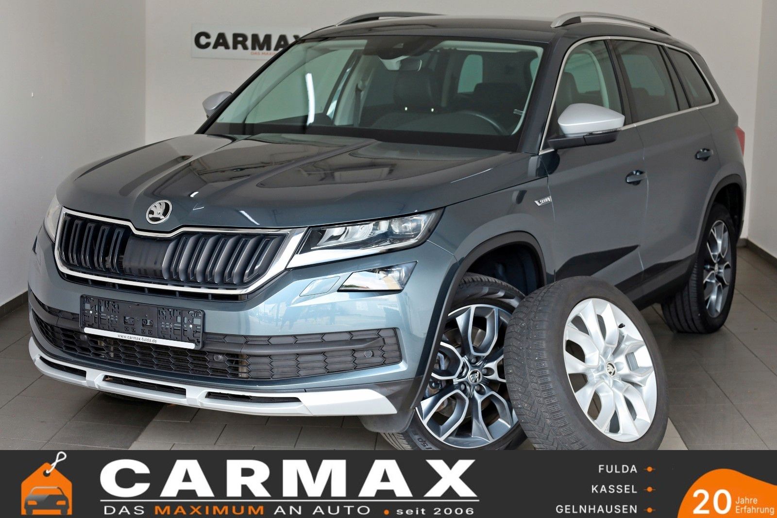 Fahrzeugabbildung SKODA Kodiaq Scout 4x4 7Si,TLeder,Navi,LED,Kamera,AHK