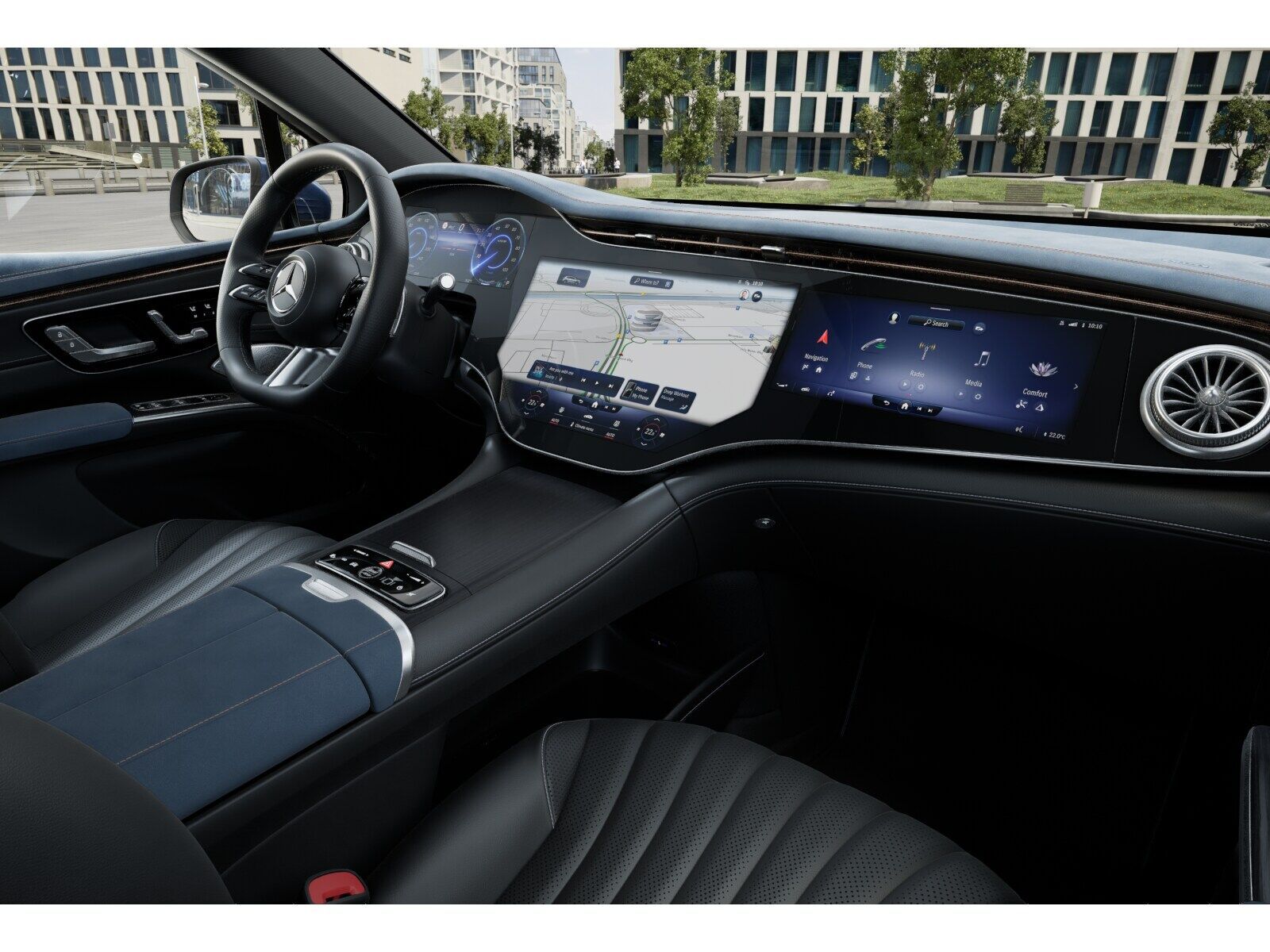 Mercedes-Benz EQS 450 4M SUV AMG-LINE-PREM.PLUS AHK PANO AIRMA foto 14