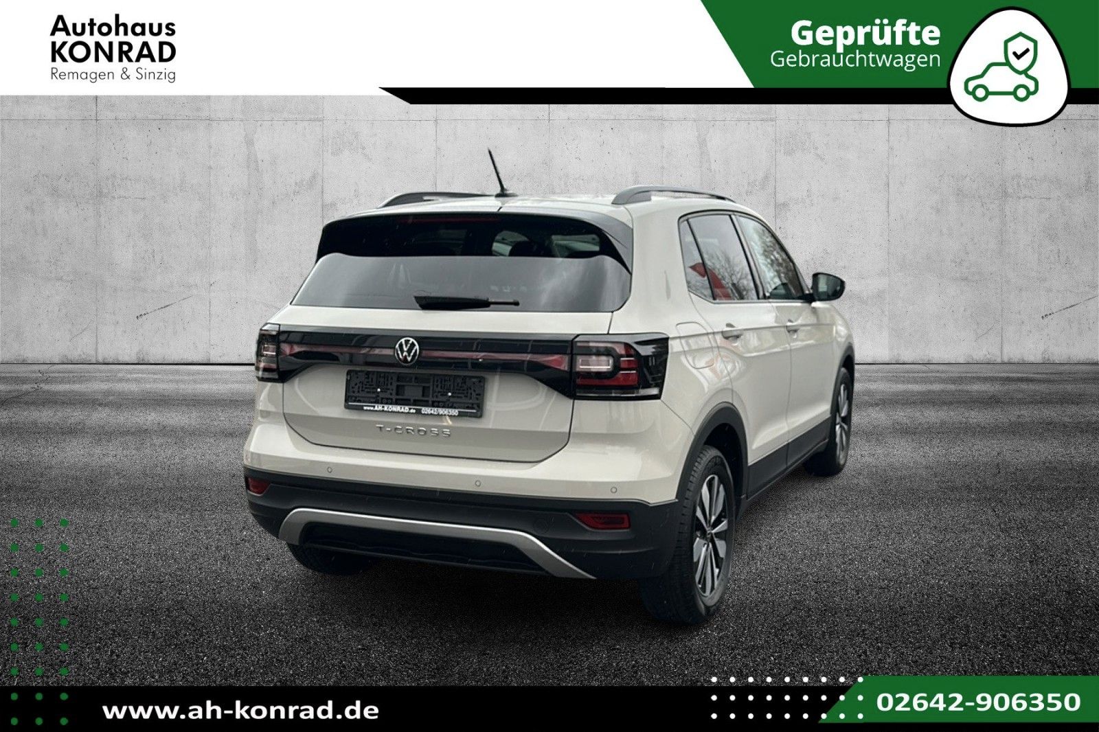 Fahrzeugabbildung Volkswagen T-Cross 1.0 TSI Move+PDC+Sitzhzg.+AHK