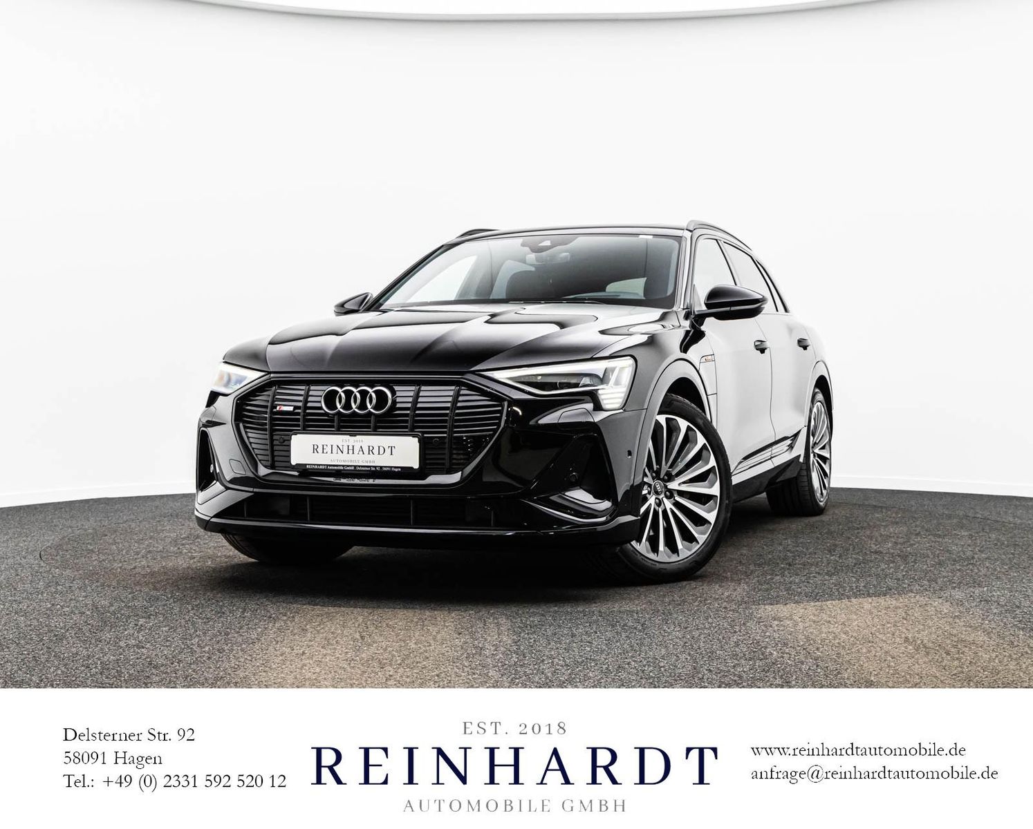 AUDI E-TRON 55 S LINE BLACK DIGI-MATRIX/ACC/HuD/PANO