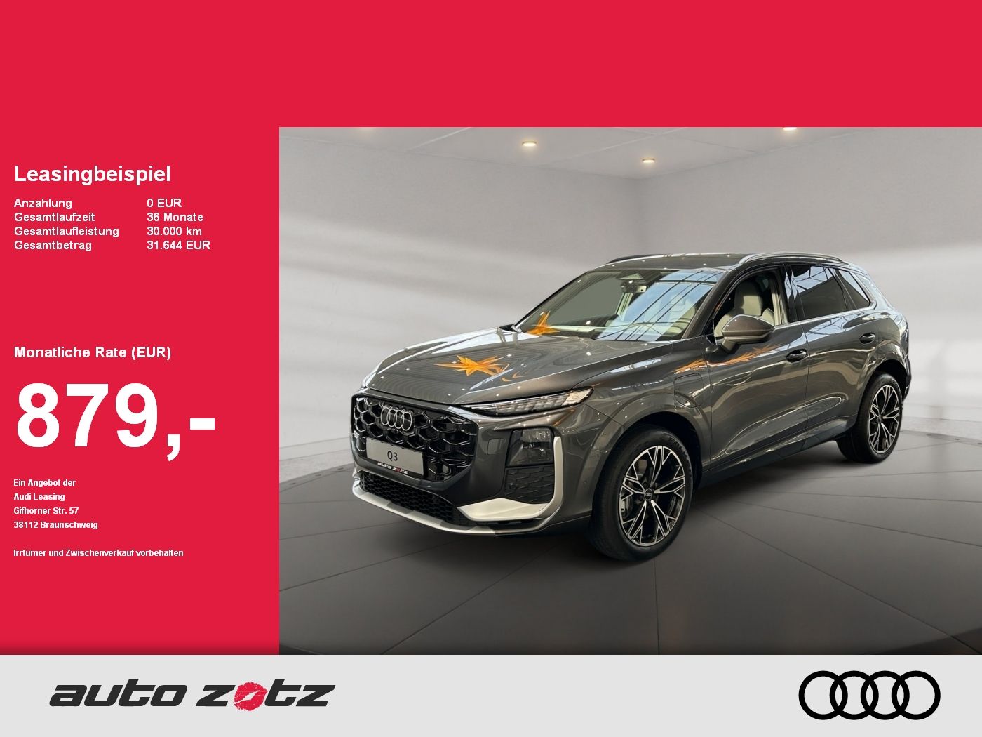 Audi Q3 SUV e-hybrid 200 kW S tronic S Line,Kam.,ACC foto 1