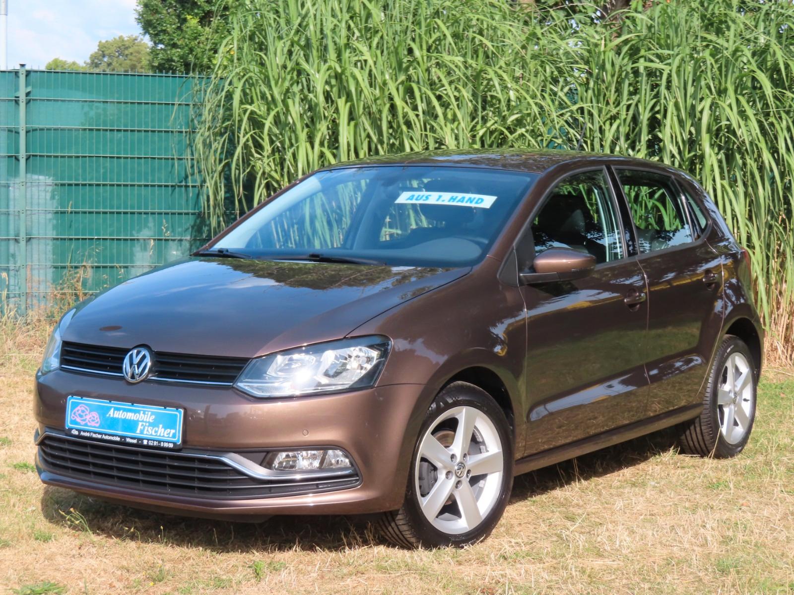 Volkswagen Polo V Comfortline  1.Hand-Toffee-braun-