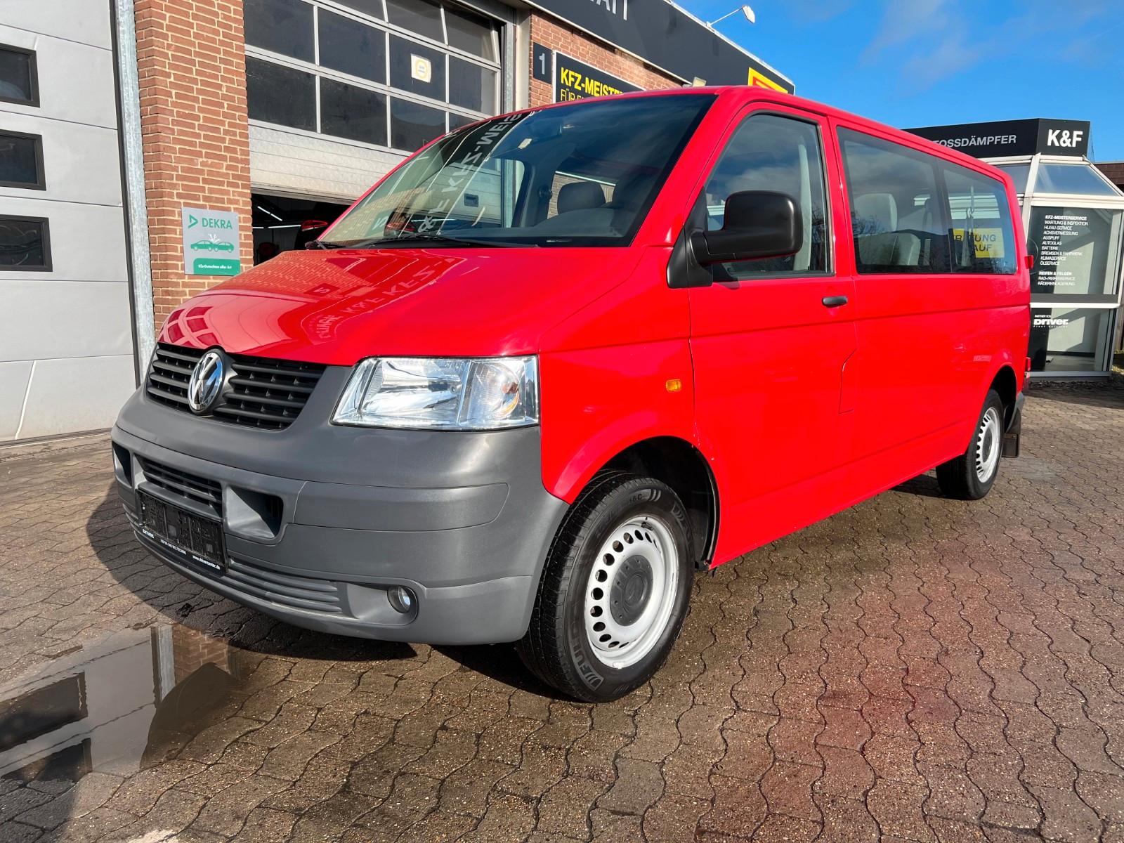 Volkswagen T5 Transporter 9 Sitzer Kombi lang Klima AHK