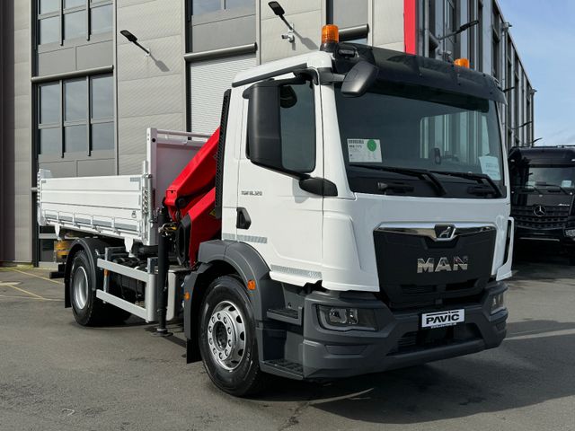 MAN TGM 18.320 4x2 BB 3-Seiten Krankipper Palfinger