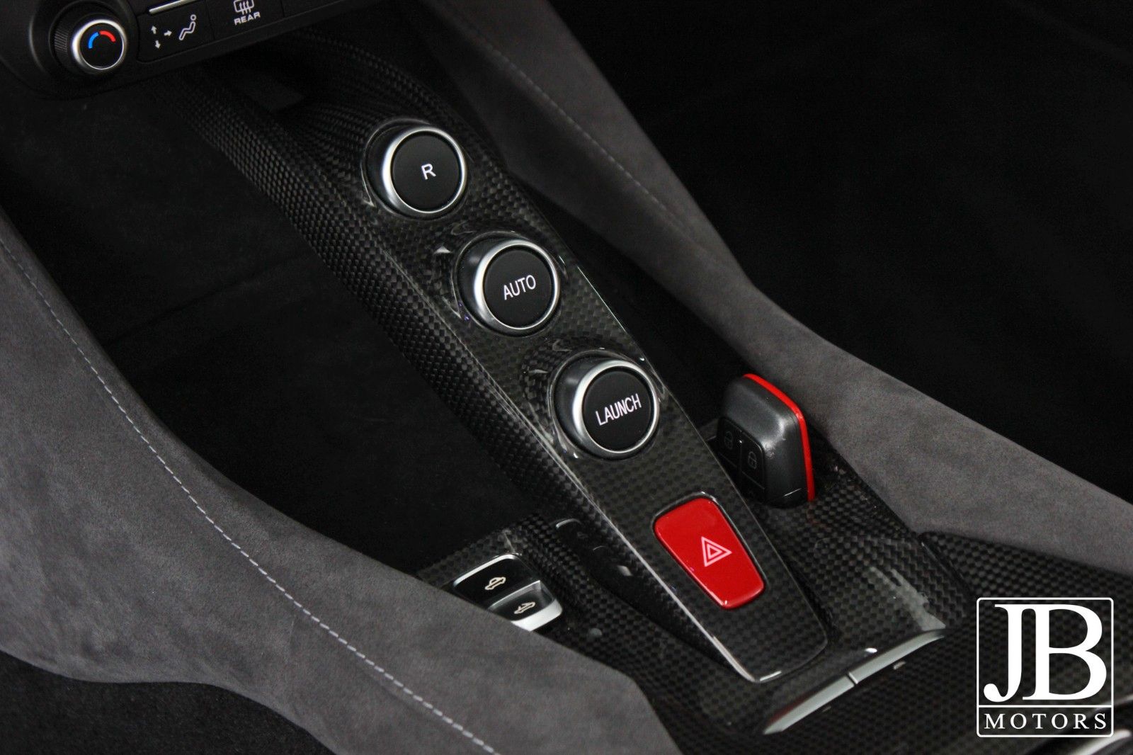 Fahrzeugabbildung Ferrari Portofino LED Beifahrer Display Alcantara