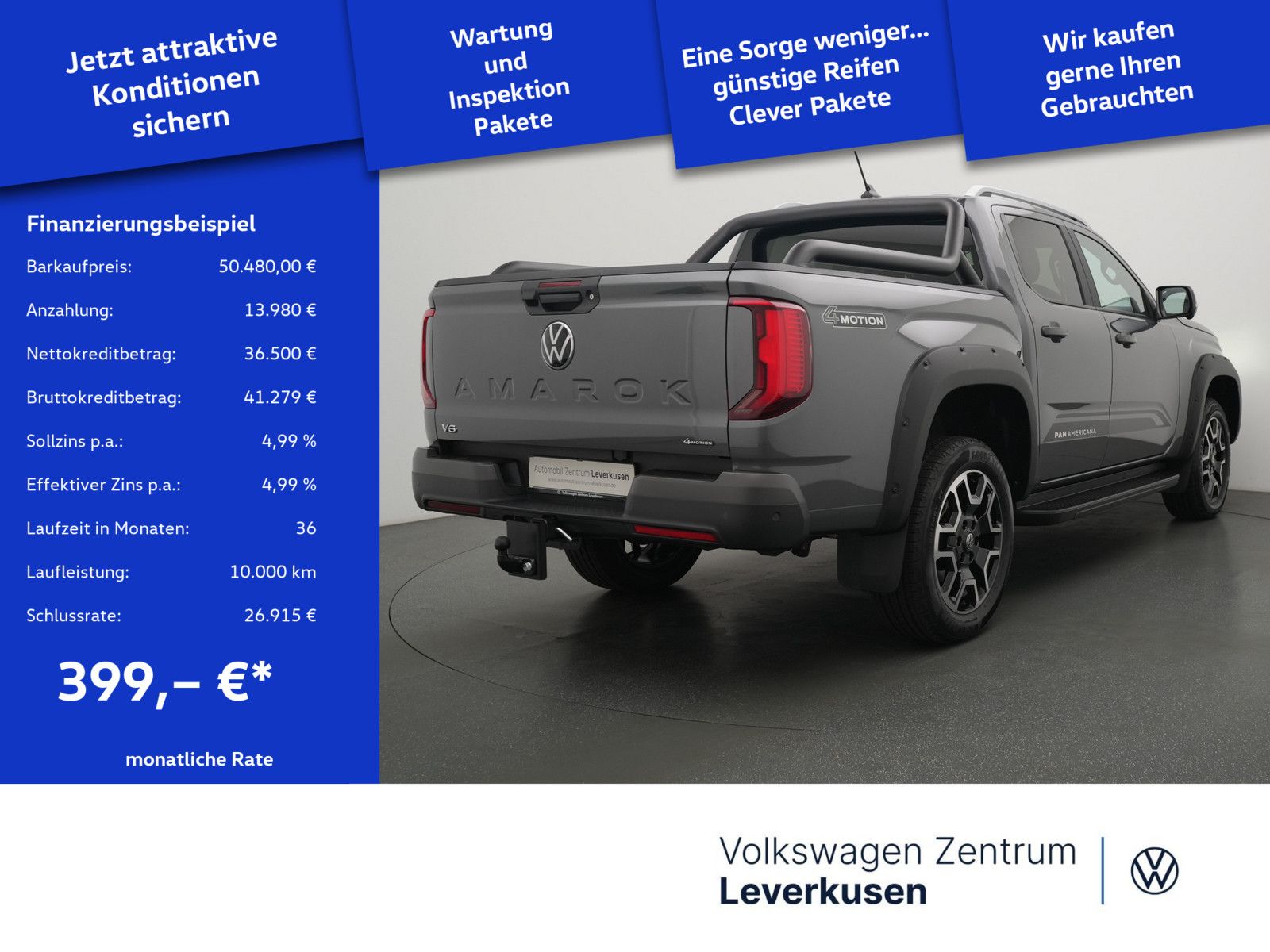 Volkswagen Amarok PanAmericana 4Motion MATRIX STANDHZ AHK foto 2