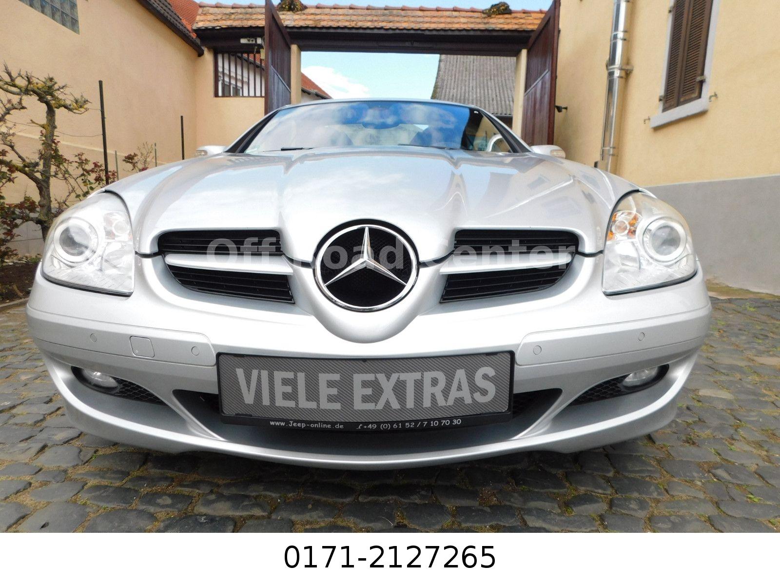 Mercedes-Benz SLK 200K.+Airscarf+Nappa+Navi+Schott+el.Dach+PDC