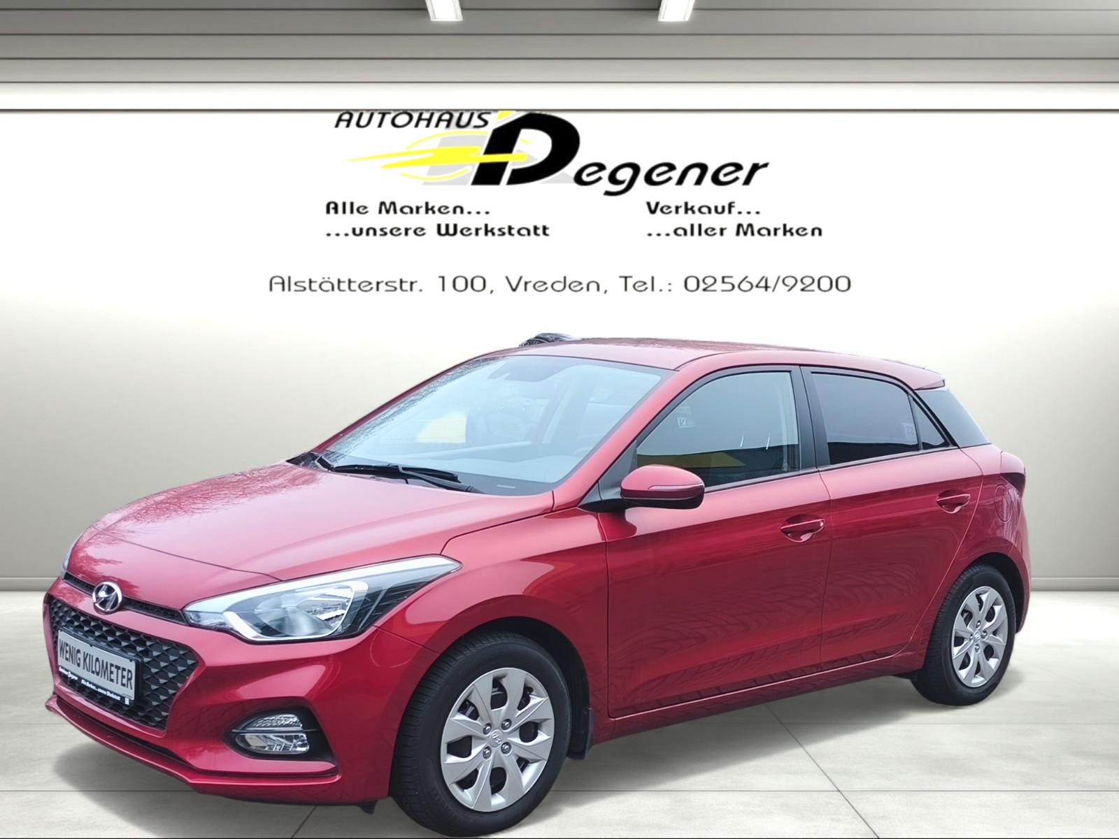 Hyundai i20 / AHK abn. 75 KG Stützl. / wenig KM