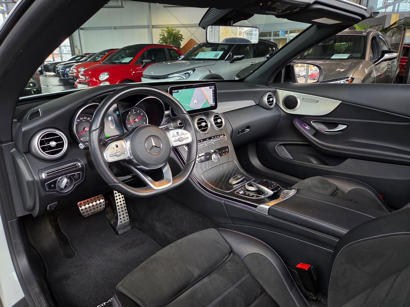 Fahrzeugabbildung Mercedes-Benz C 200 Cabrio AMG LINE NIGHT LED NAV RFK SHZ