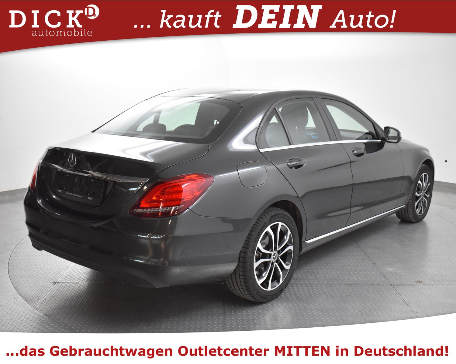 MERCEDES-BENZ C200d 9G Avantg 17"+LEDER+NAVI+SHZ+KAMER+LED+TEM - Image 6