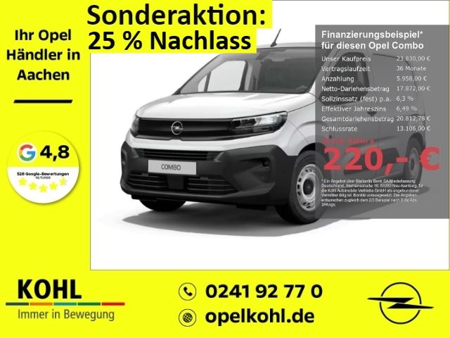 Opel Combo Cargo 1.5 D EU6e Winter-Paket Rückfahrk. T