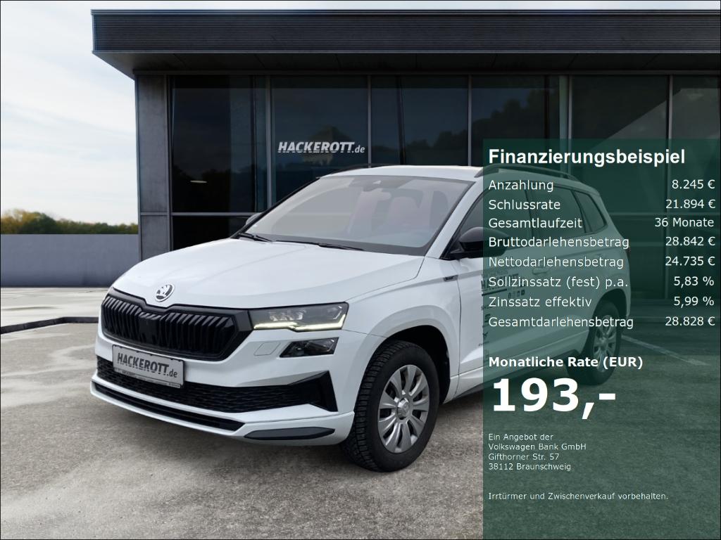 Skoda Karoq Sportline 1.5 TSI DSG Navi AHK PDC v+h LED