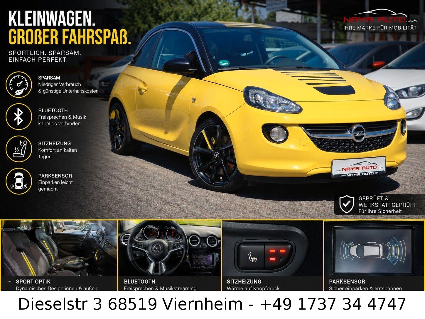 Opel Adam Slam|T-Leder|Parksensor|Sitz&Lenkradheizung