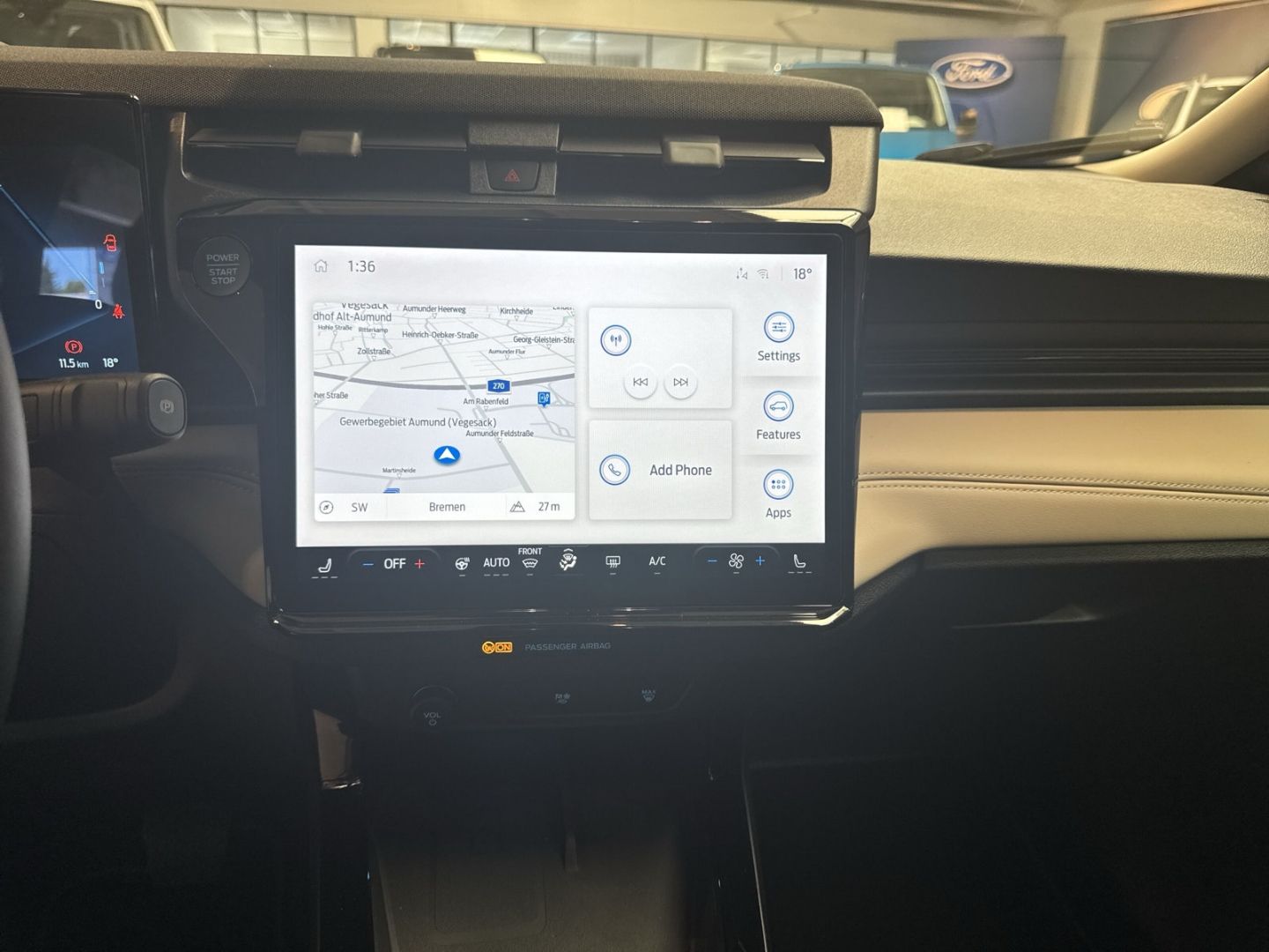 Fahrzeugabbildung Ford Puma Gen-E Navi digitales Cockpit LED ACC Apple