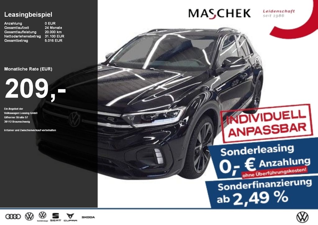 Volkswagen T-ROC R-Line 1.5 TSI AHK Panorama Navi IQLight