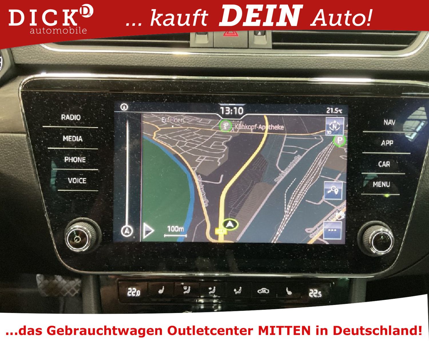 Fahrzeugabbildung SKODA Superb Com 2.0d DSG LED+/NAVI/SHZ/MEMO/8Fa