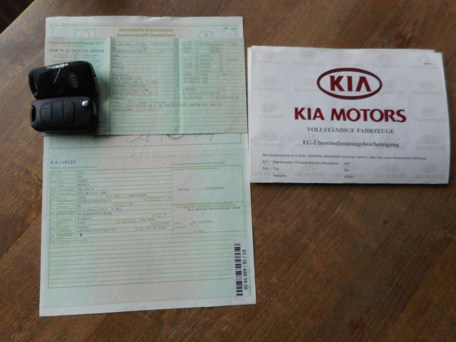 Kia cee'd Sportswagon AHK PDC Sportpaket
