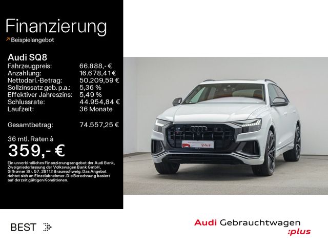 AUDI SQ8 AHK, Assist Plus, Pano, B&amp;O, Leder, Standhei