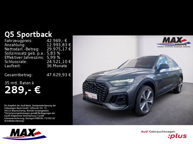 Q5 Sportback 55 TFSI e S LINE LED+KAMERA+AHK