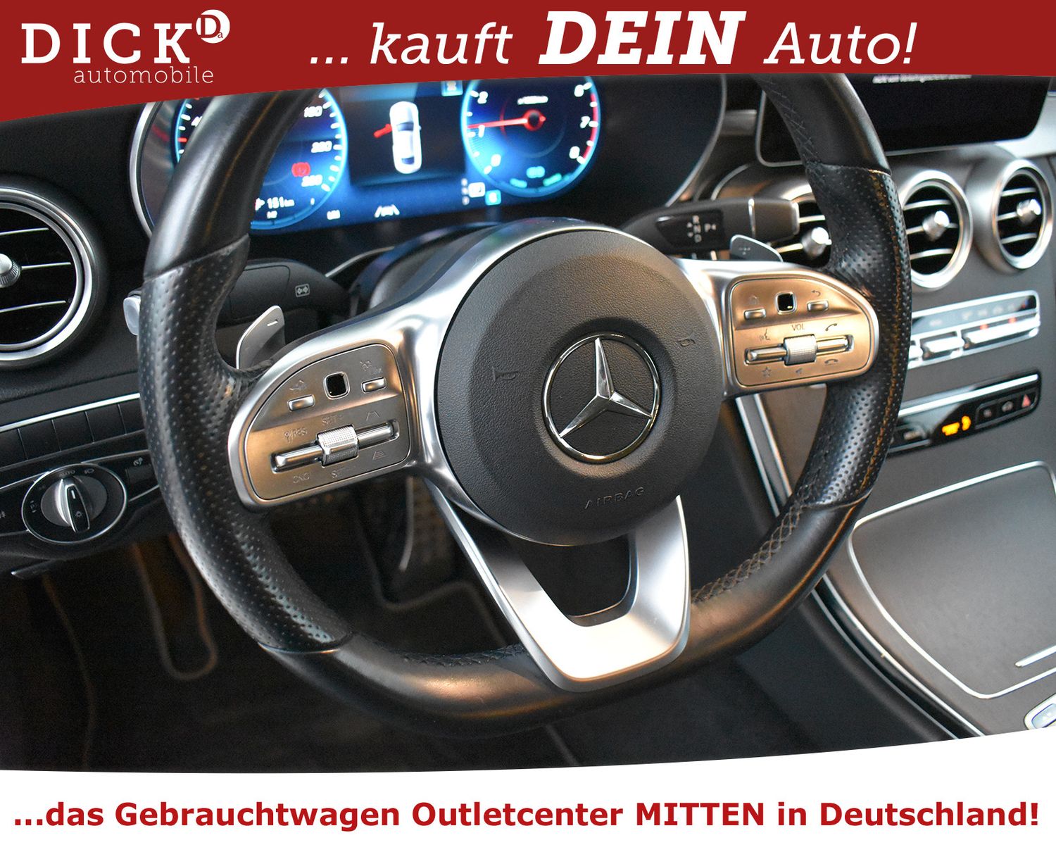 MERCEDES-BENZ C 200 Coupe 2X AMG Line NIGHT+WIDES+LED+KAM+ACC+ - Image 12