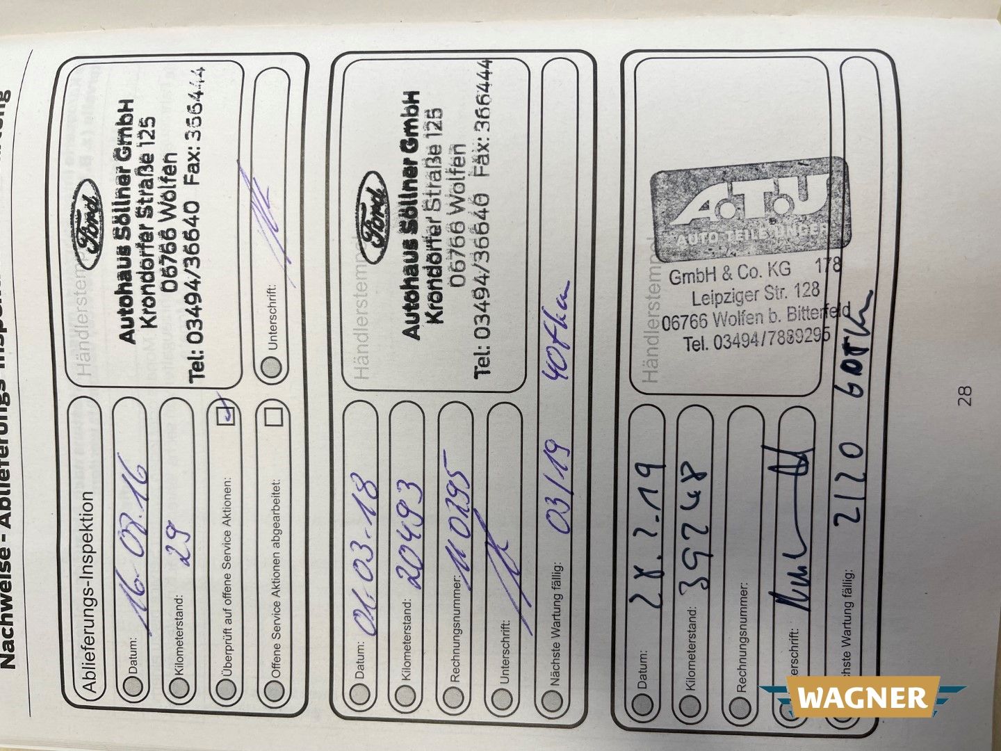 Fahrzeugabbildung Ford C-Max Business Edition Motorschaden