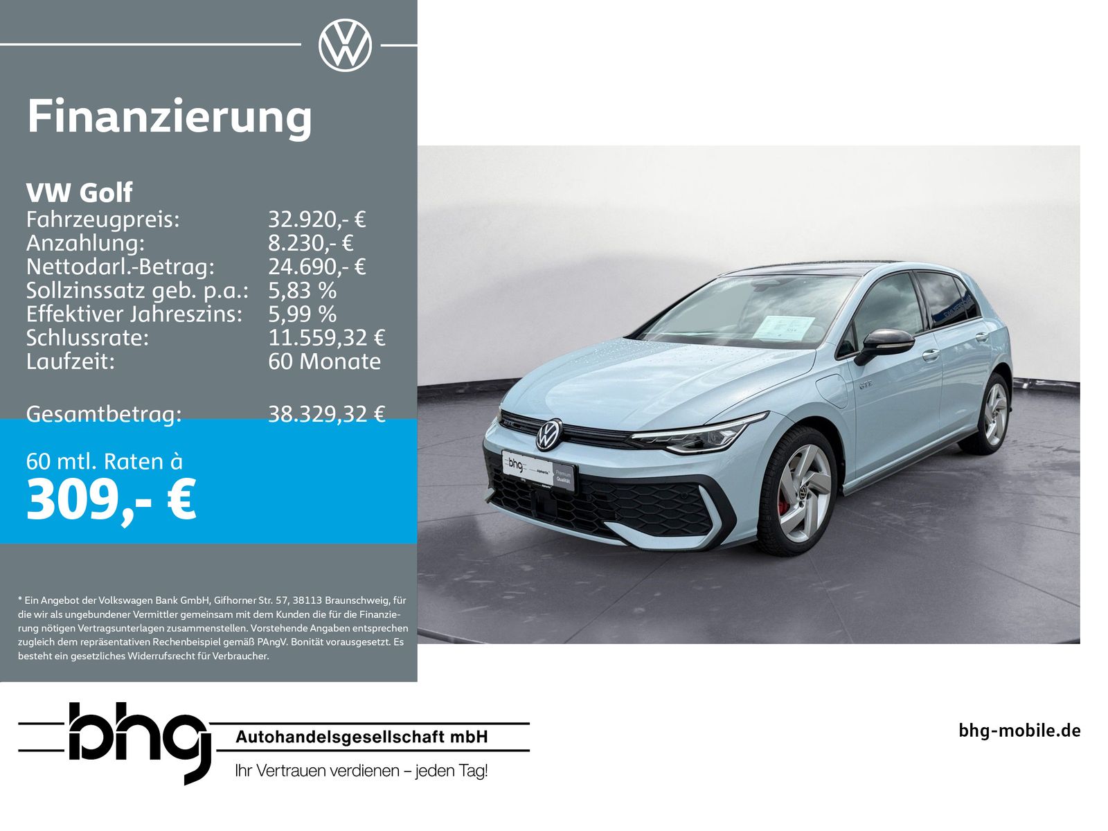 Volkswagen Golf GTE PDC KAMERA ACC SHZ CARPLAY DAB L GTE PD