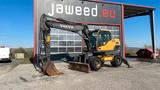 Volvo EW 140 D / Schild / 2x Patzen / Schnellwechsler - Volvo Mobilbagger Ew